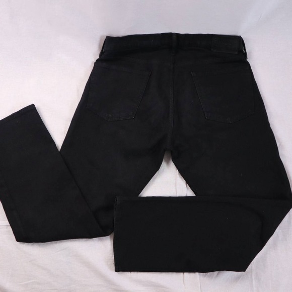 Polo Ralph Lauren Black Straight Leg Mens Jeans Size 32x32 - Picture 2 of 7